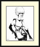"Olivia" By Mona Shafer-Edwards, Framed Wall Art, Ready to Hang