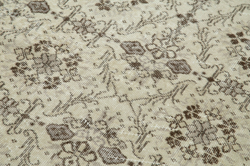 Rug N Carpet - Hand-knotted Oriental 3' 10" x 6' 11" Over-dyed Small Area Rug
