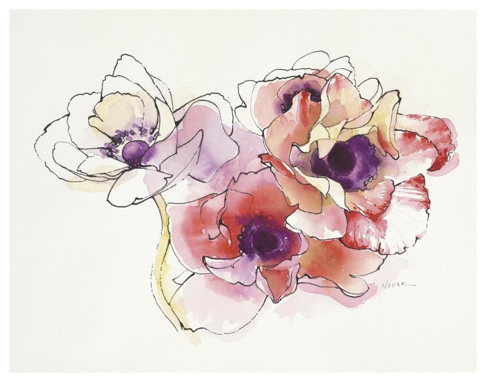 "Mistral Trio I" Digital Paper Print by Shirley Novak, 50"x38"