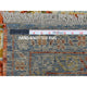 Orange Colorful Afghan Baluch Hand Knotted Tribal Design Pure Wool Rug 5'8"x7'9"
