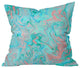 Lisa Argyropoulos Marble Twist Throw Pillow
