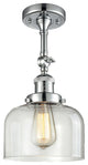 Innovations Lighting 201F-Pc-G72-Led 1 Light Dimmable Led Semi-Flush Mount