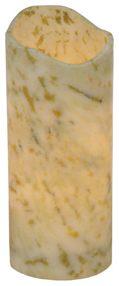 Meyda Lighting 123472 4"W Cylindre Light Green Jadestone