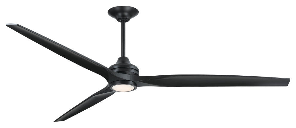 Fanimation Spitfire DC-KIT-84-LK Spitfire DC 84" 3 Blade Indoor / - Black