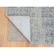 Gray, Wool And Plant Based Silk, Hand Loomed, Runner, Rug, 2'6" x 10'0"