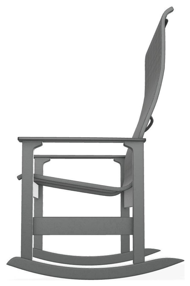 Leeward Sling Outdoor Supreme Rocker, Destiny Steel/Graphite