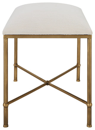 Uttermost Avenham Small Gold Framed bench