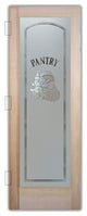 Pantry Door - Vino - Douglas Fir (stain grade) - 28" x 80" - Book/Slab Door