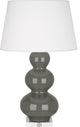 Robert Abbey RA-CR43X 1-Light Table Lamp, Triple Gourd