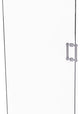 Contemporary 6" Back to Back Shower Door Pull, Polished Chrome