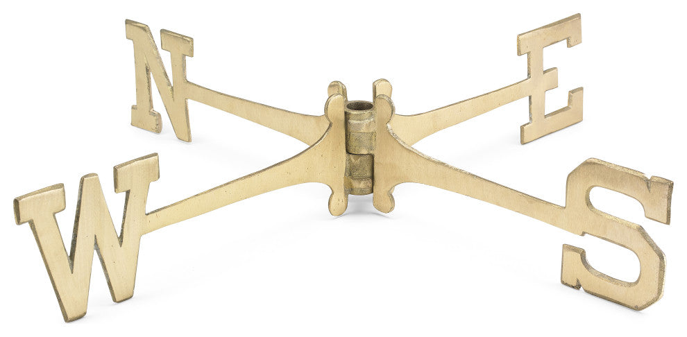 Brass Large 18" Weathervane Directionals by Good Directions