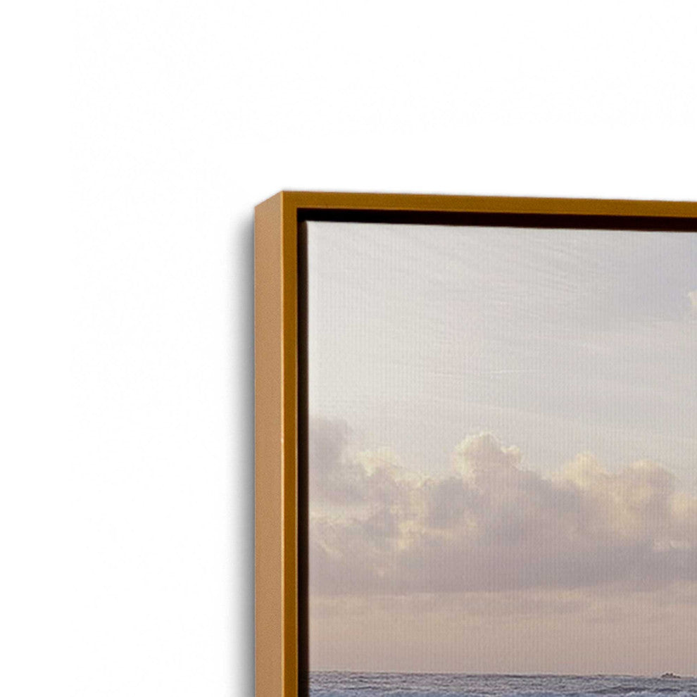 "Normandy's Dusk Dream" - A Serene Seaside Escape in Art Form