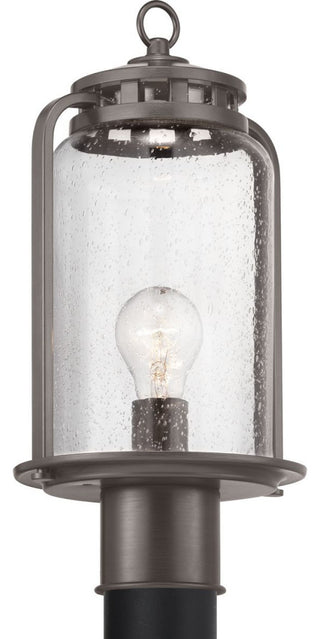Botta Collection Antique Bronze 1-Light Post Lantern