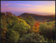 Blue Ridge Mountains With Deciduous Forests In Autumn, North Carolina, 32"x24"