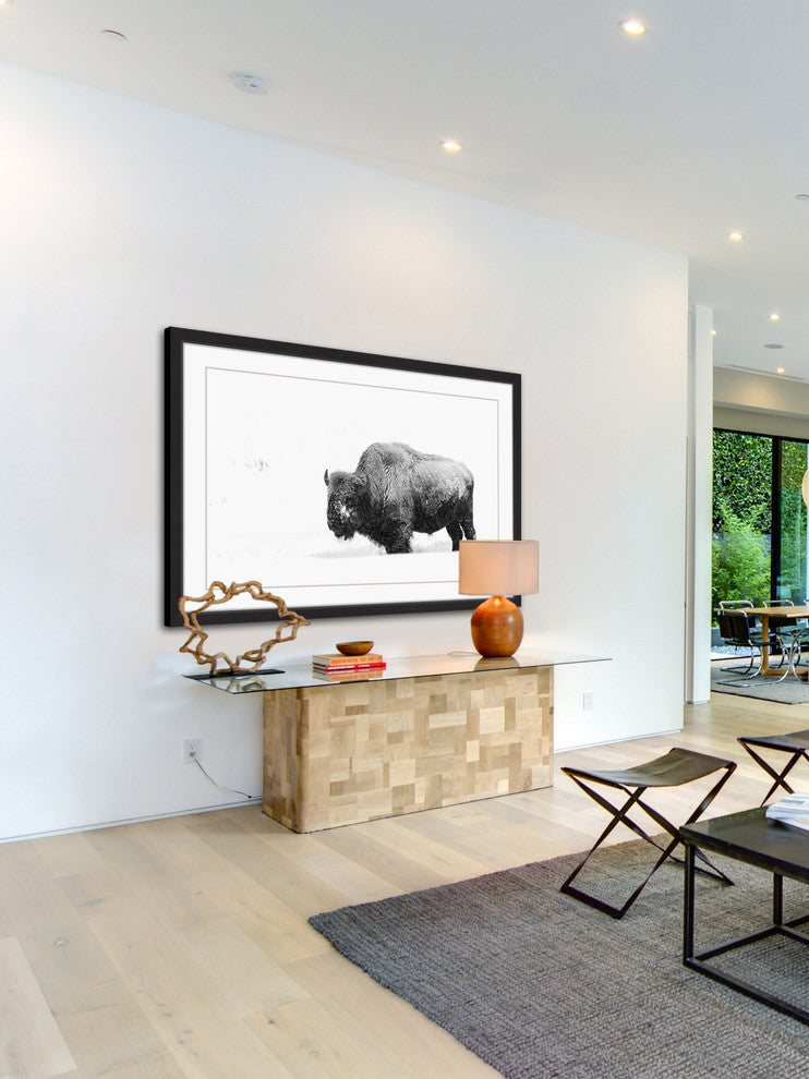 "Winter Coat" Framed Painting Print, 30x20