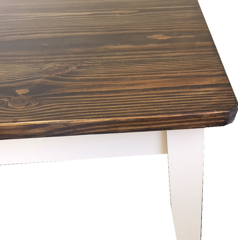 Essex Farmhouse Table With Tapered Legs, 60"
