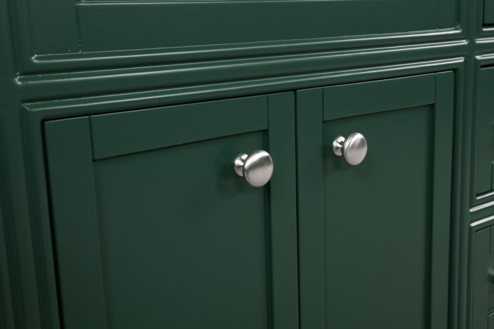 Amber Single Bathroom Vanity, Blue, Green, 42"