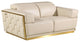 Enzo Top Grain Italian Leather  Loveseat