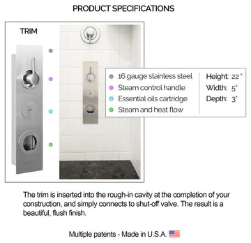 Serene Steam Spa - Revive, Luxe Gold