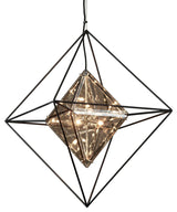 Troy Lighting F5326 Epic 6 Light 24"W Hand Worked Pendant - Forged Iron