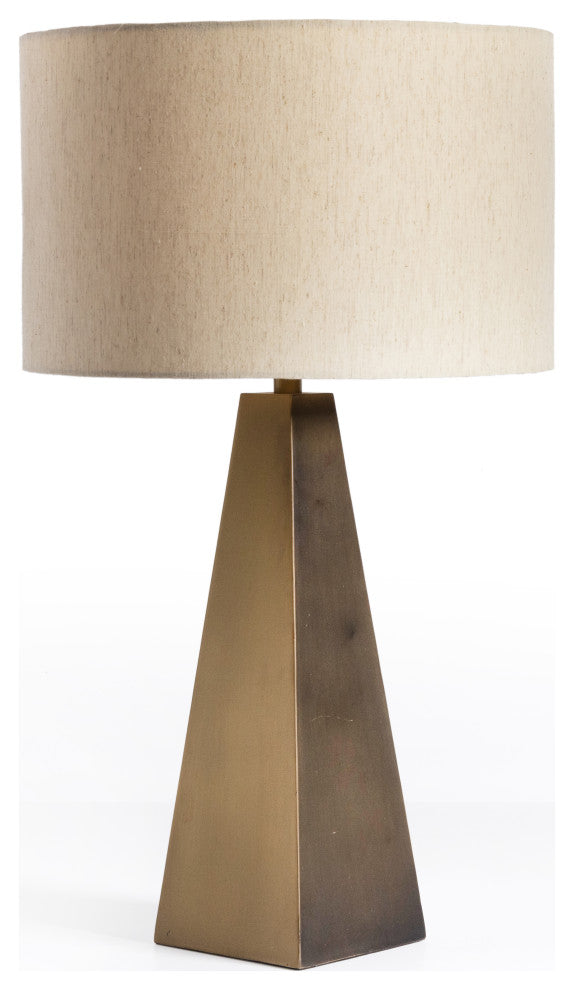 Leander Table Lamp-Dark Antique Brass