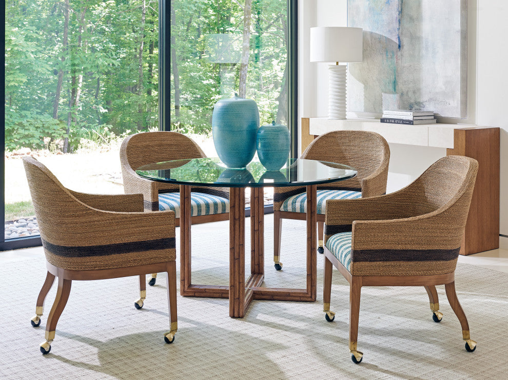 Sheridan Glass Top Dining Table