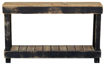 Black Luxe Combo Console Table
