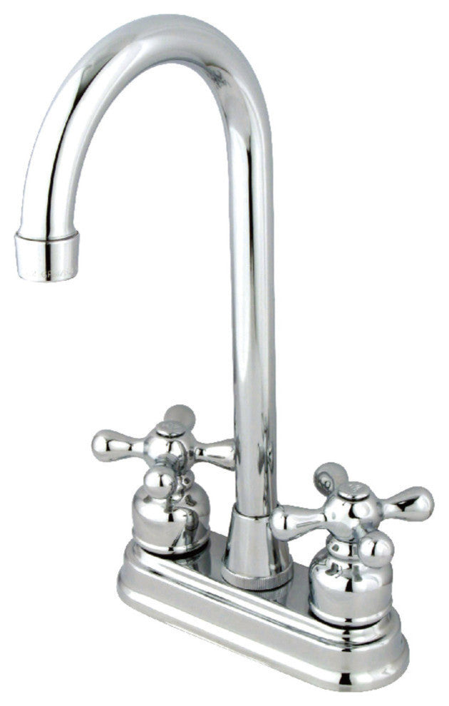 Kingston Brass Bar Faucet, Polished Chrome