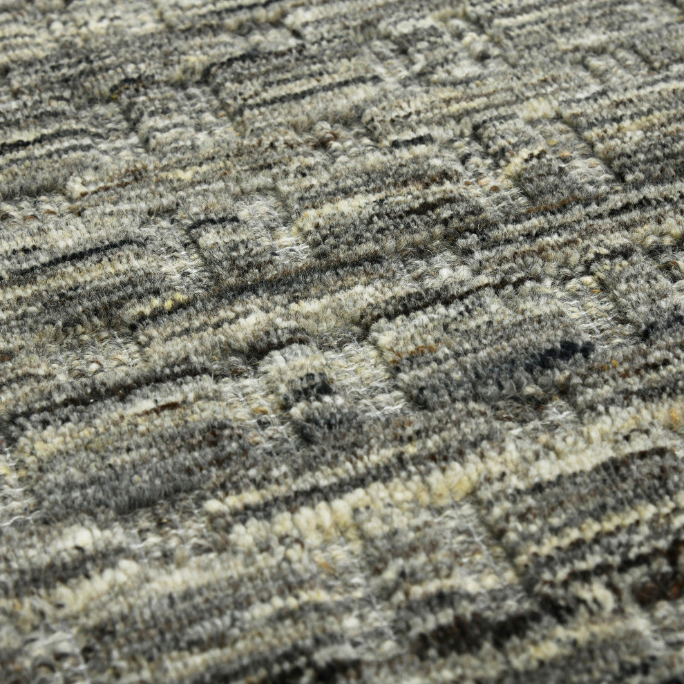 Houston Aliya Area Rug, Brown, 2' x 3', Geometric