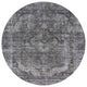 Ahgly Company Indoor Round Mid-Century Modern Area Rugs, 3' Round