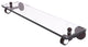 Pacific Grove 22" Glass Shelf with Dotted Accents, Antique Bronze