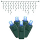 Vickerman X6G3302 70 Blue Icicle Wide Angle Led, 9' Christmas Mold Light Strand