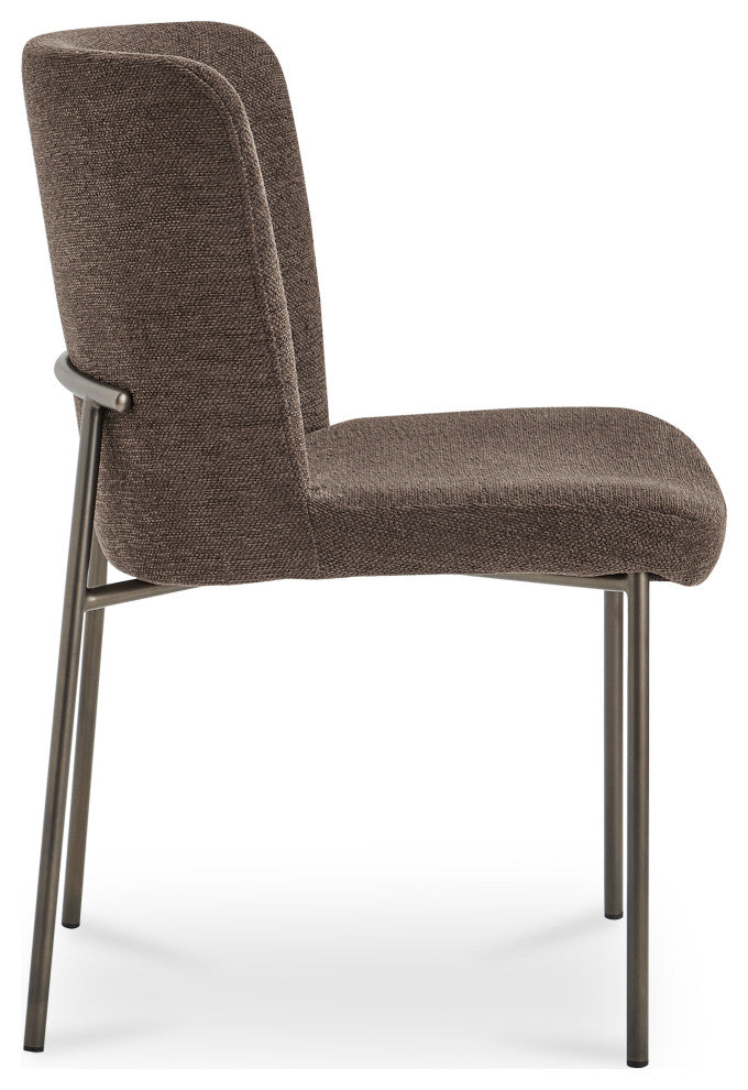 Early Dining Chair Dark Brown-Set of Two