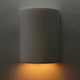 Ellie Half Cylinder Indoor Wall Light, Dark Bronze