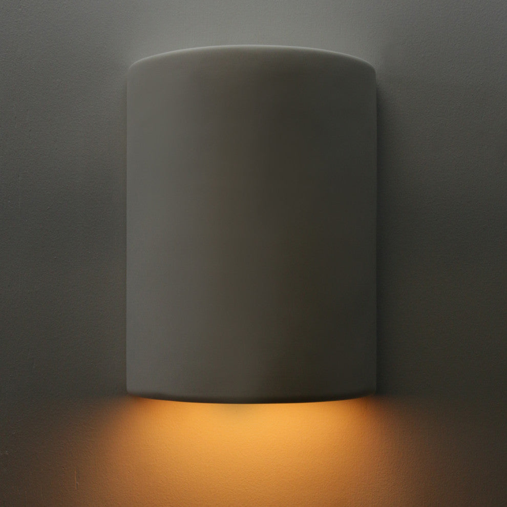 Ellie Half Cylinder Indoor Wall Light, Dark Bronze
