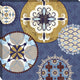 "Mediterranean Blue III" By Veronique Charron, Giclee on Gallery Wrap Canvas