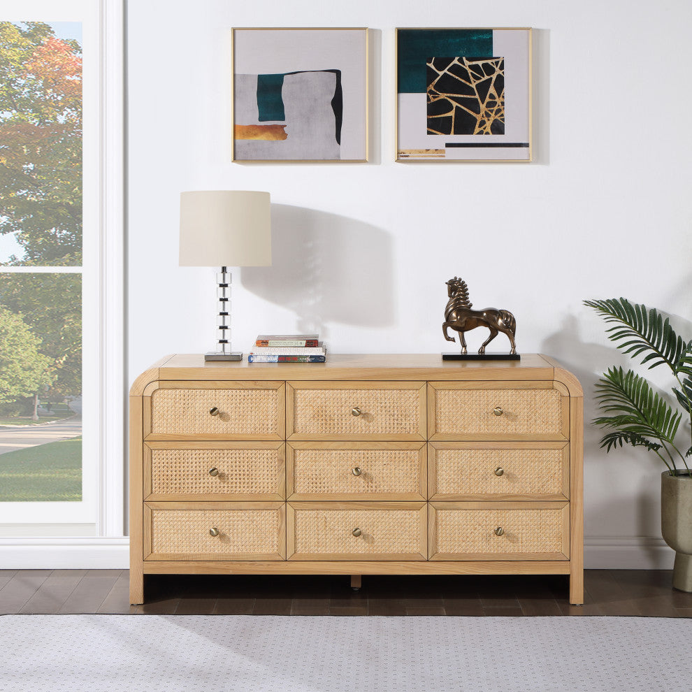 Siena Bedroom Furniture, Natural, Dresser
