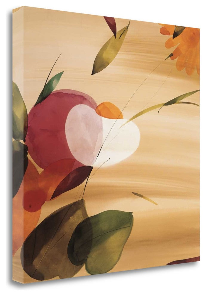 "Floral Inspiration I" By Lola Abellan, Giclee Print on Gallery Wrap Canvas