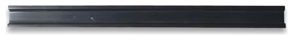 Nero Marquina Black Marble Groove Liner Pencil Trim Molding Polished, 1 piece