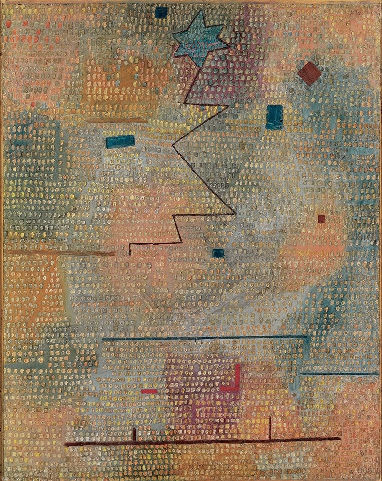 Paul Klee Rising Star - 20" x 25" Premium Canvas Print