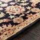 Surya Middleton AWMD-2078 Traditional Area Rug, Black, 8' Round