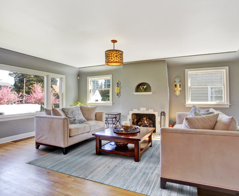 Weave & Wander Rocero Rug, Lilac/Haze, 8'x11'