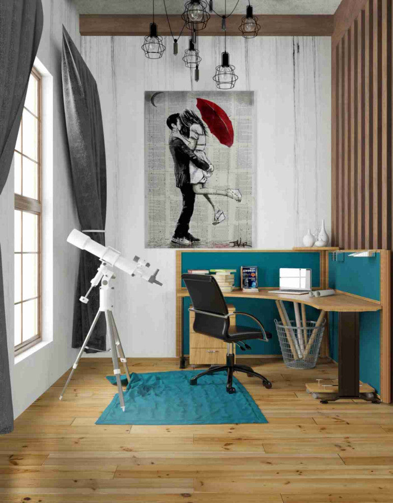 Epic Graffiti "Forever Romantics" by Loui Jover, Giclee Canvas Wall Art, 26"x40"