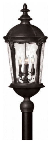 Hinkley Windsor Four Light Post Top/ Pier Mount 1891BK