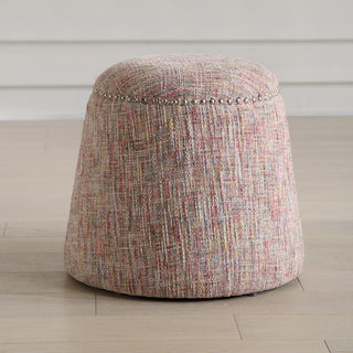 Uttermost Gumdrop Confetti Chenille Ottoman