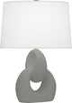 Robert Abbey RA-MST81 1-Light Table Lamp, Fusion