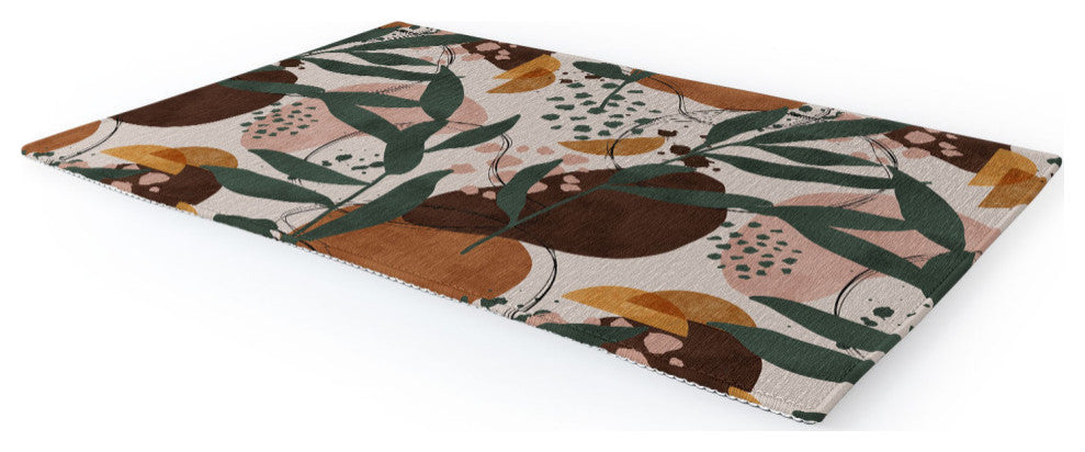 Marta Barragan Camarasa Abstract nature painting 89 Area Rug