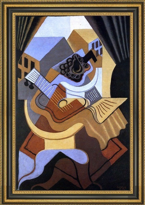 Juan Gris Pedistal Table front Window