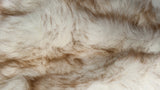 Gordon Faux Sheepskin Rug 2'x6' Double Gradient Tan, Gradient Tan