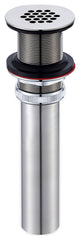 Bathroom Faucet Grid Drain Strainer Without Overflow